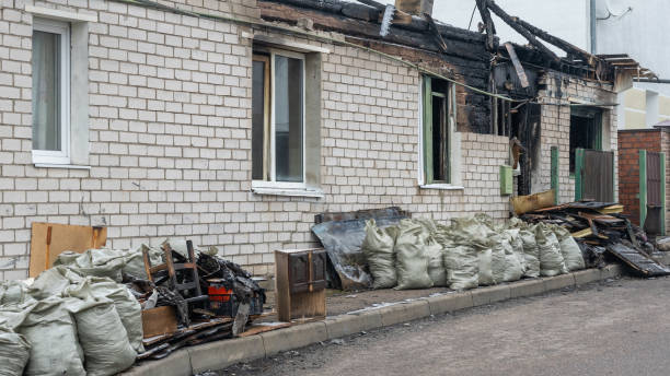 Professional Soot Cleanup technician working in Elk River, MN